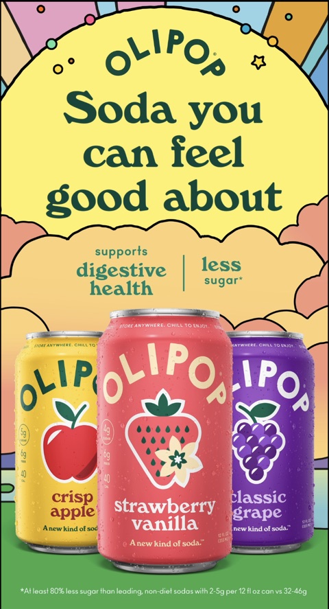 Olipop ad: Soda you can feel good about